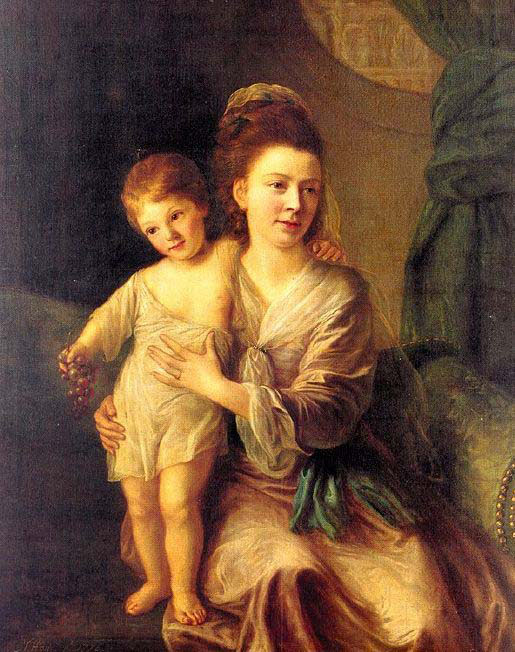 Anne Gardiner With Her Eldest Son Kirkman